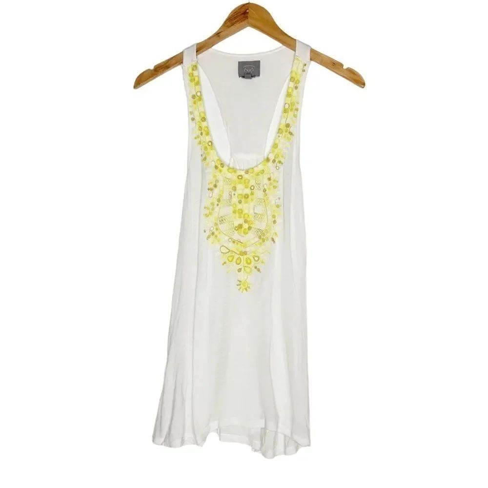 Vanessa & Virginia | Embroidered Tank Top